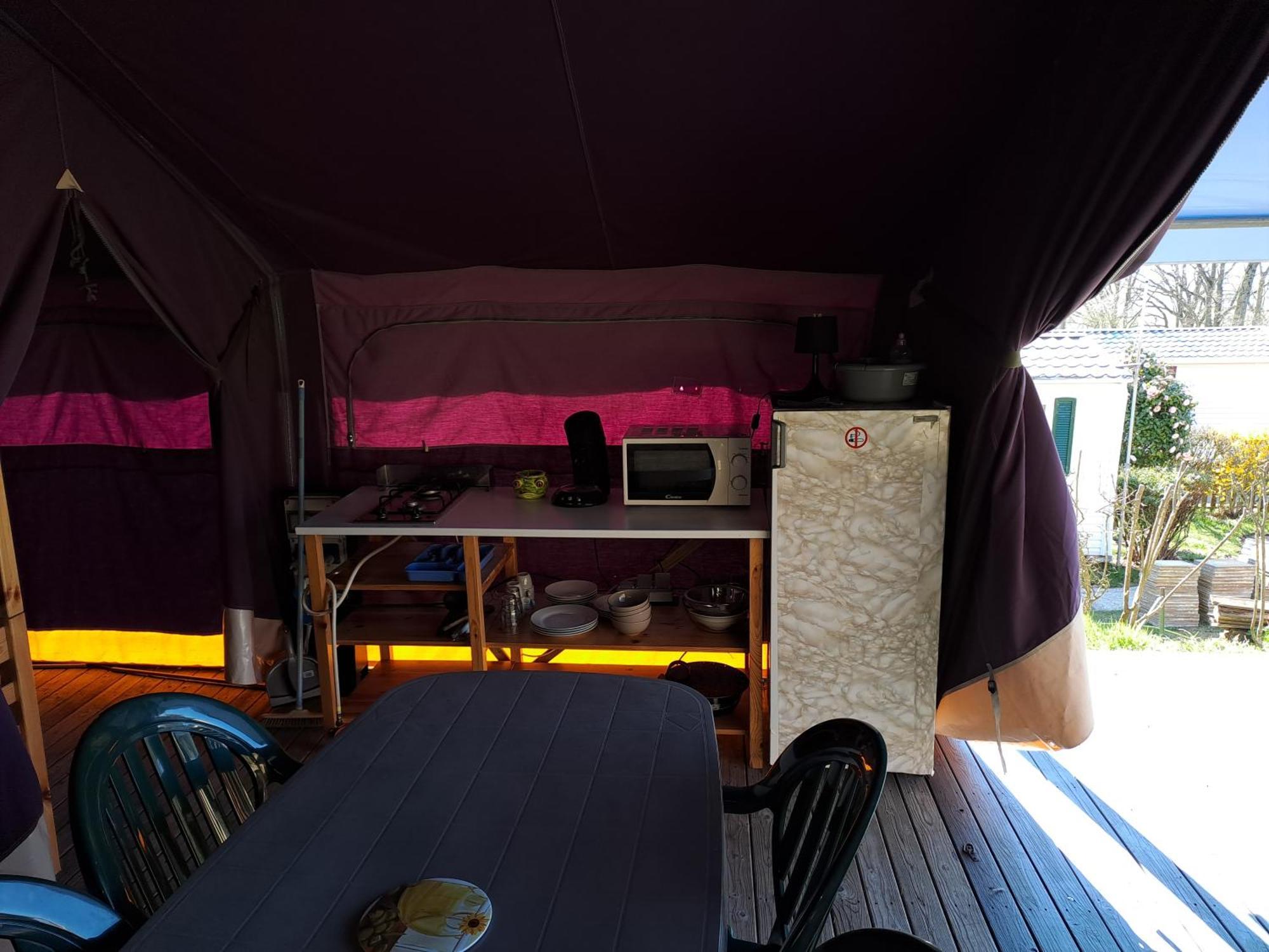 Camping Le Bois Jahan Brunelles Exterior foto